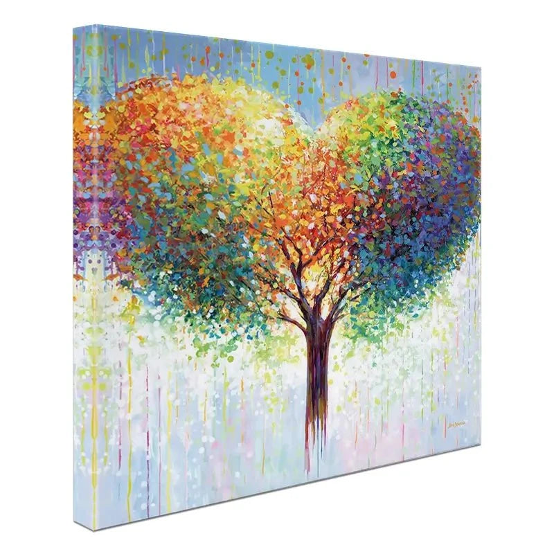 Tree Of Love Canvas Print Tree Of Love Canvas Print wall art product Leon Devenice