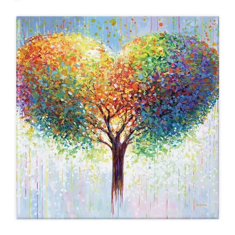 Tree Of Love Canvas Print Tree Of Love Canvas Print wall art product Leon Devenice