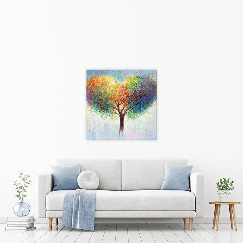 Tree Of Love Canvas Print Tree Of Love Canvas Print wall art product Leon Devenice