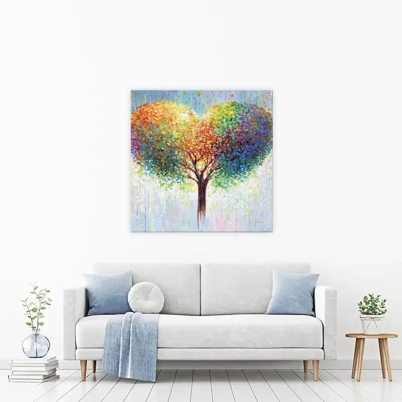 Tree Of Love Canvas Print Tree Of Love Canvas Print wall art product Leon Devenice