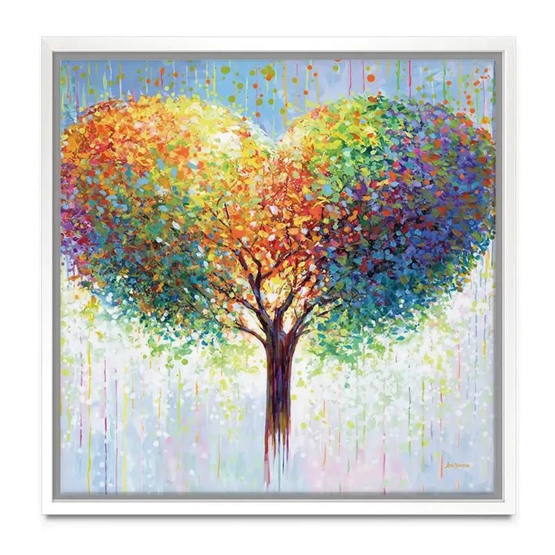 Tree Of Love Canvas Print Tree Of Love Canvas Print wall art product Leon Devenice