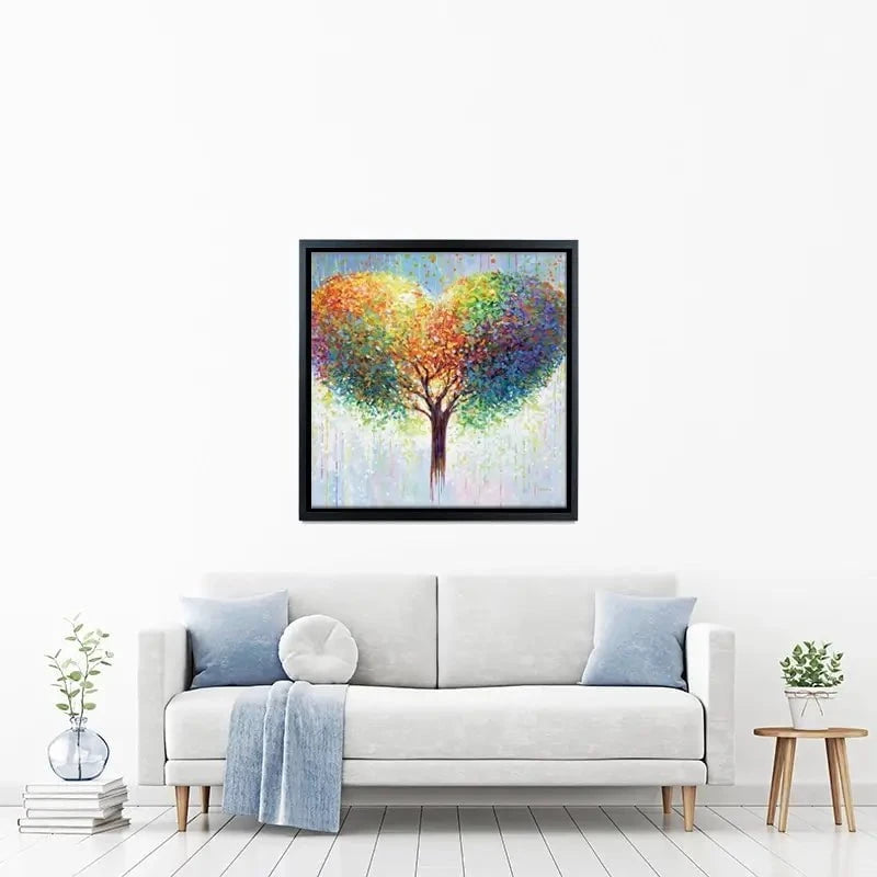 Tree Of Love Canvas Print Tree Of Love Canvas Print wall art product Leon Devenice