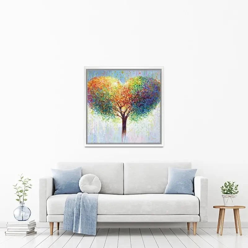 Tree Of Love Canvas Print Tree Of Love Canvas Print wall art product Leon Devenice