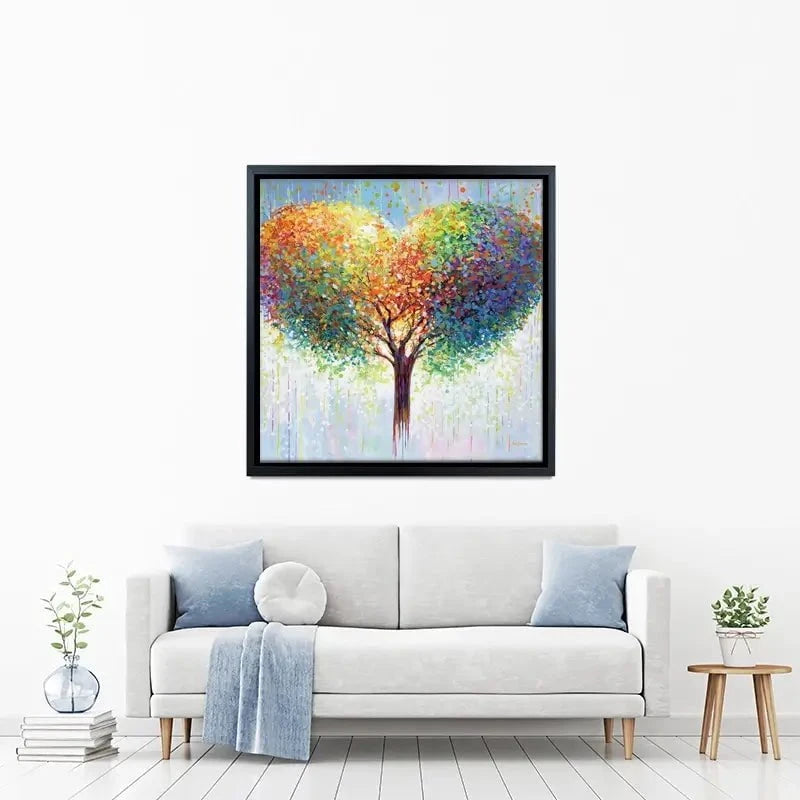Tree Of Love Canvas Print Tree Of Love Canvas Print wall art product Leon Devenice