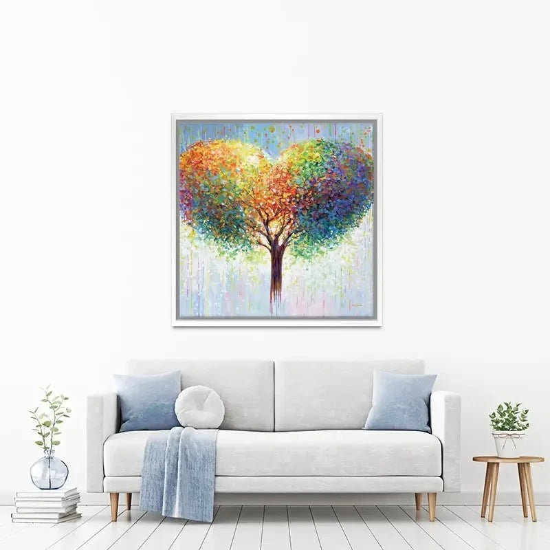 Tree Of Love Canvas Print Tree Of Love Canvas Print wall art product Leon Devenice