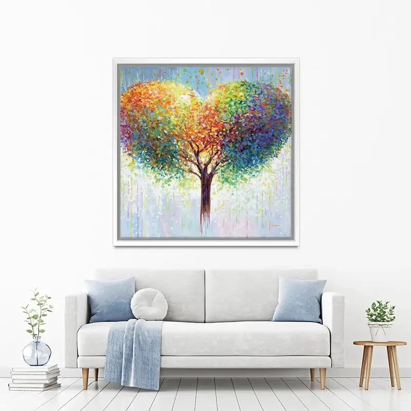 Tree Of Love Canvas Print Tree Of Love Canvas Print wall art product Leon Devenice