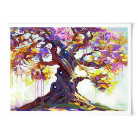 Tree Of Melting Love Art Print wall art product Leon Devenice