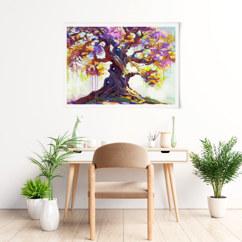 Tree Of Melting Love Art Print wall art product Leon Devenice