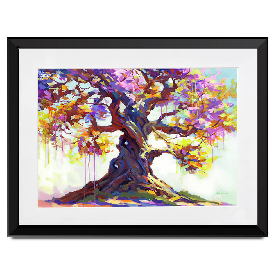 Tree Of Melting Love Framed Art Print Tree Of Melting Love Framed Art Print wall art product Leon Devenice