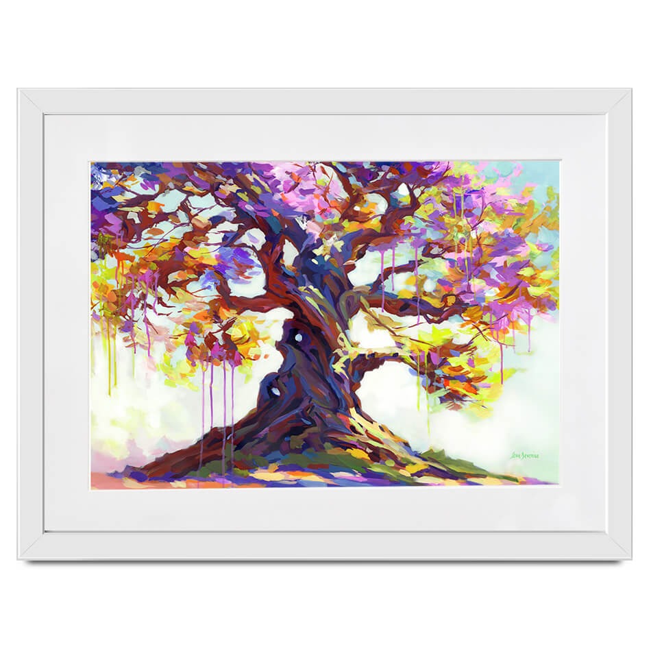 Tree Of Melting Love Framed Art Print Tree Of Melting Love Framed Art Print wall art product Leon Devenice