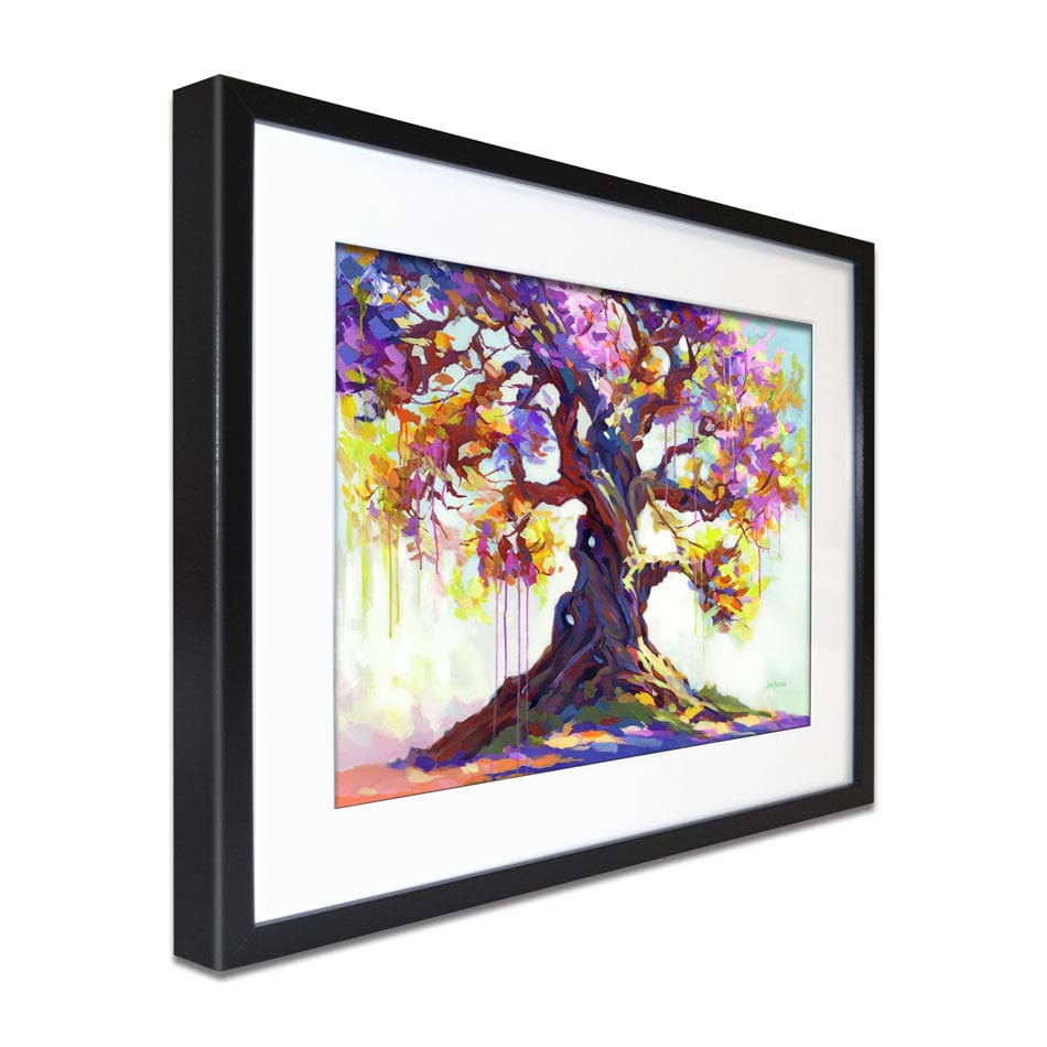 Tree Of Melting Love Framed Art Print wall art product Leon Devenice