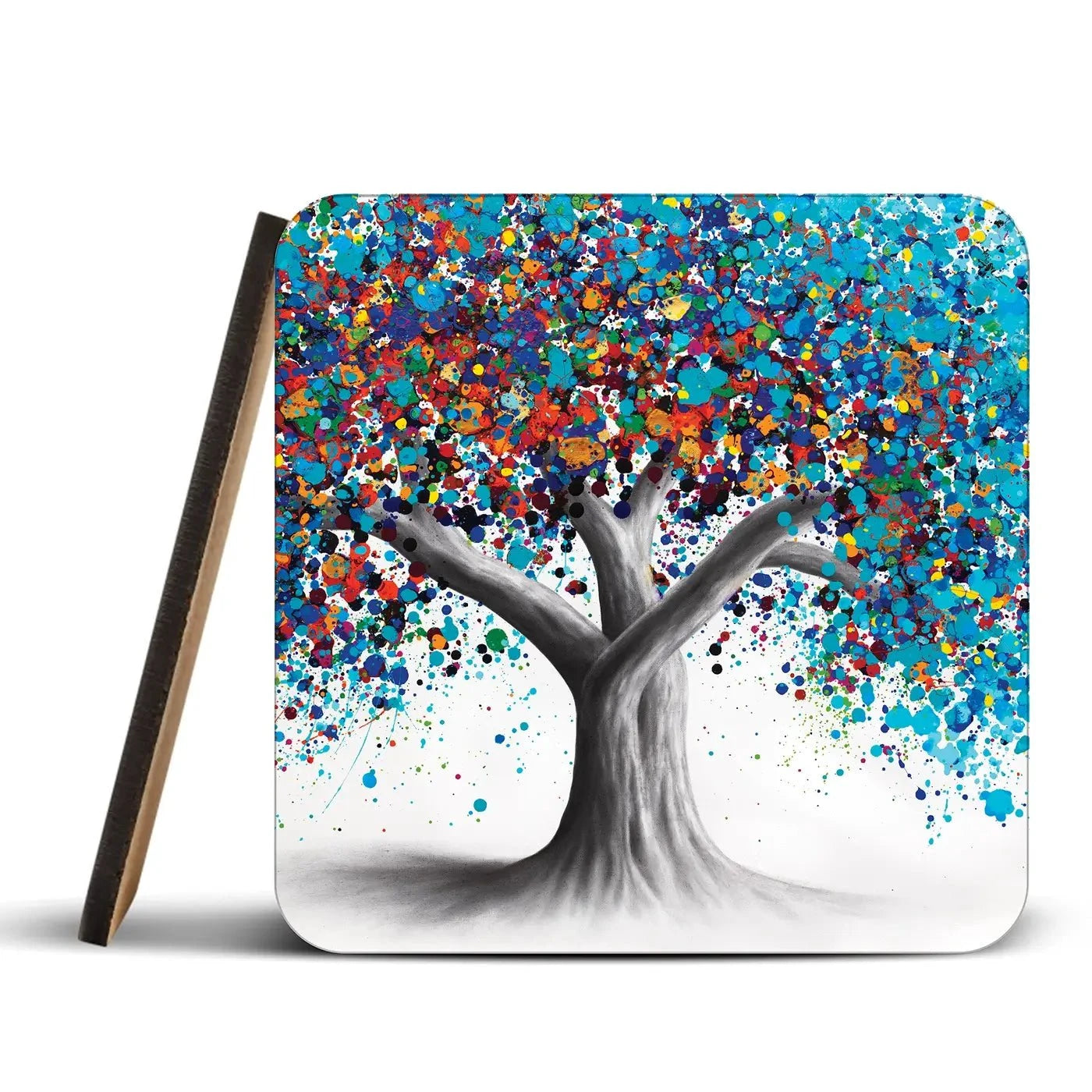 Tree Of Optimism Coaster Set Tree of Optimism Coaster Set | Tree of Optimism Art Coasters wall art product Ashvin Harrison