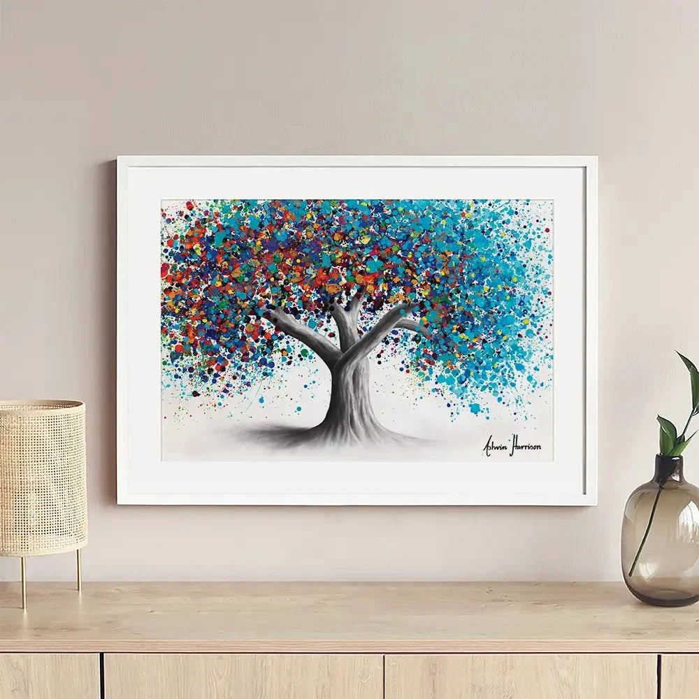 Tree Of Optimism Framed Art Print Tree Of Optimism Framed Art Print wall art product Ashvin Harrison