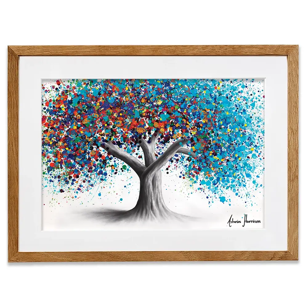 Tree Of Optimism Framed Art Print Tree Of Optimism Framed Art Print wall art product Ashvin Harrison
