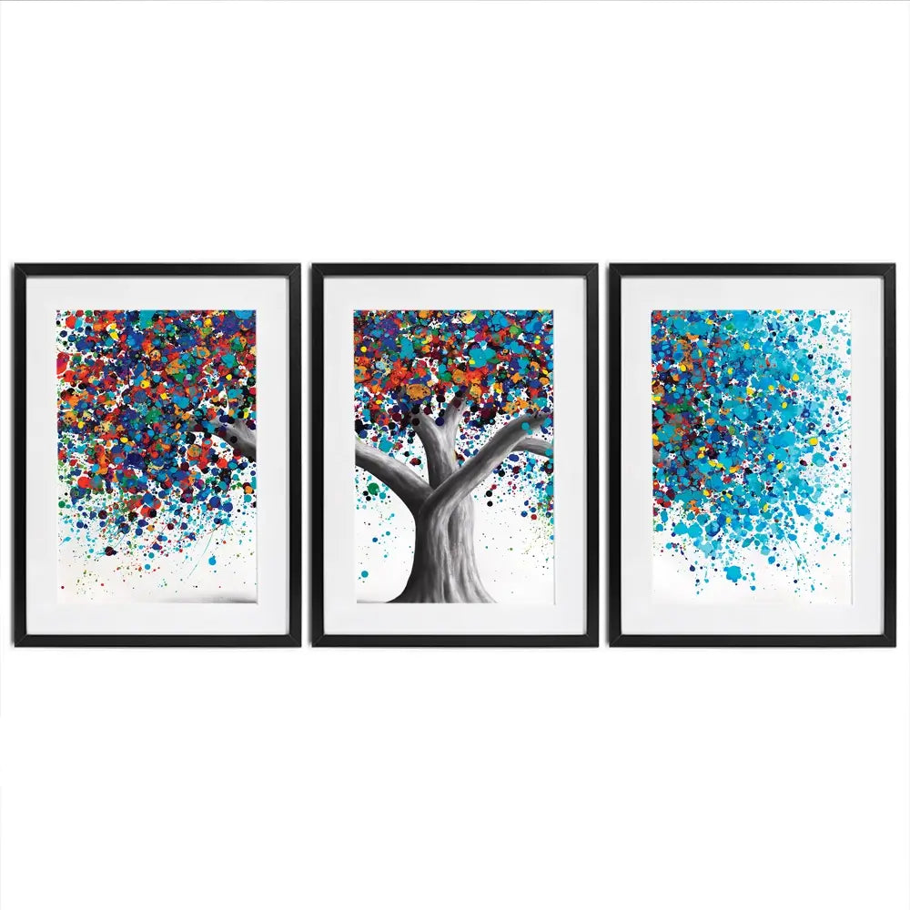 Tree Of Optimism Framed Art Print Trio Tree Of Optimism Framed Art Print Trio wall art product Ashvin Harrison