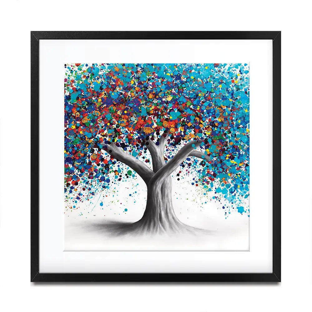 Tree Of Optimism Square Framed Art Print Tree Of Optimism Square Framed Art Print wall art product Ashvin Harrison