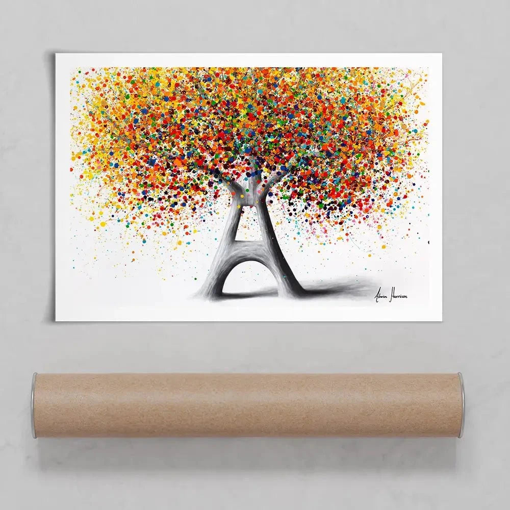 Tree Of Paris Art Print Tree Of Paris Art Print wall art product Ashvin Harrison