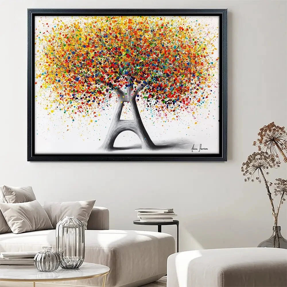 Tree Of Paris Canvas Print Tree Of Paris Canvas Print wall art product Ashvin Harrison