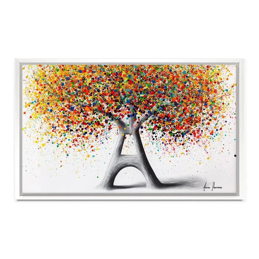 Tree Of Paris Canvas Print Tree Of Paris Canvas Print wall art product Ashvin Harrison