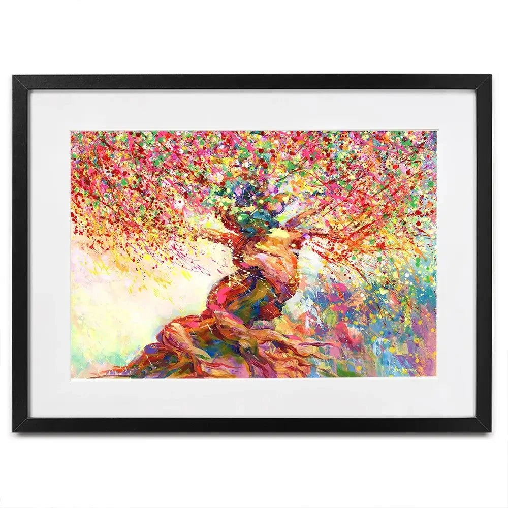 Tree Of Passion Framed Art Print Tree Of Passion Framed Art Print wall art product Leon Devenice
