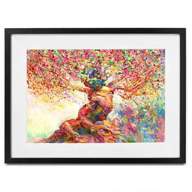 Tree Of Passion Framed Art Print Tree Of Passion Framed Art Print wall art product Leon Devenice