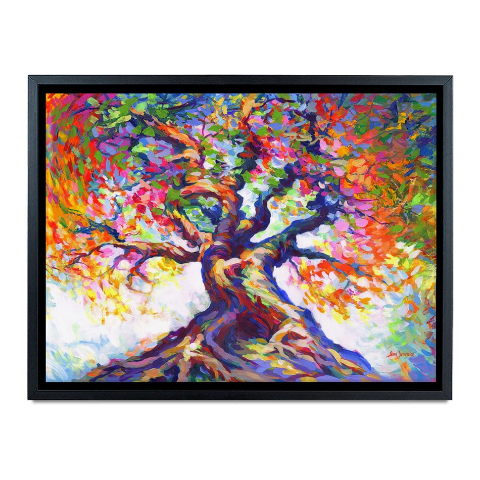 Tree Of Radiant Resilience Canvas Print wall art product Leon Devenice