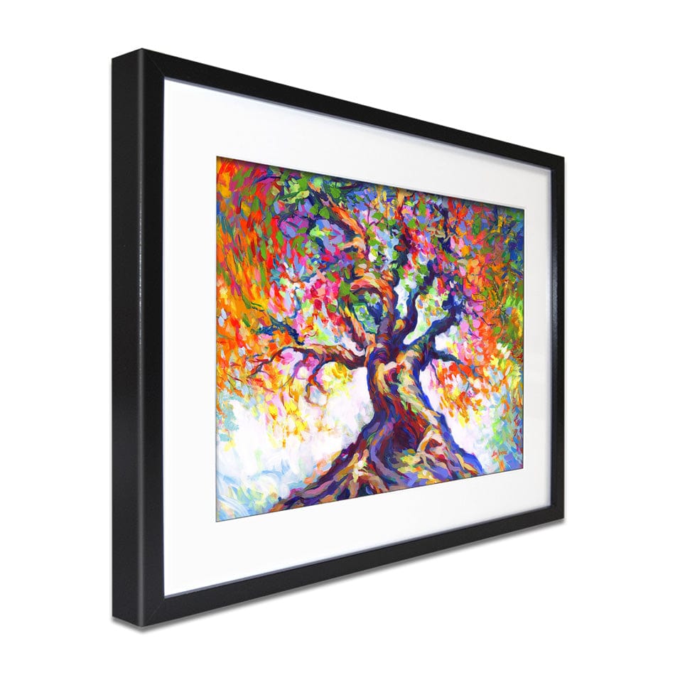 Tree Of Radiant Resilience Framed Art Print wall art product Leon Devenice