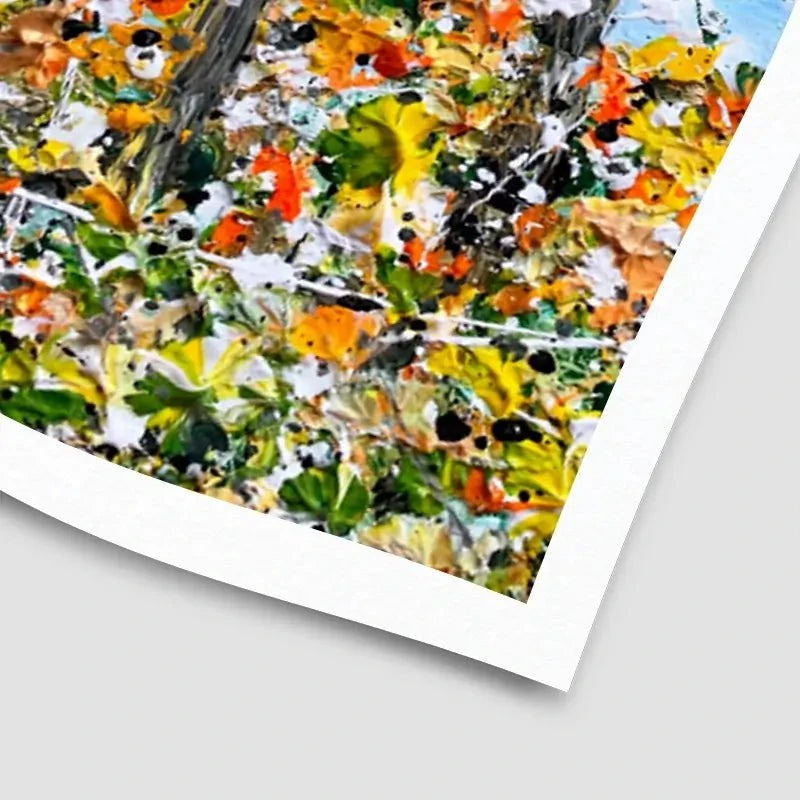 Trees In Autumn Art Print Trees In Autumn Art Print wall art product Charlotte Anna Reed