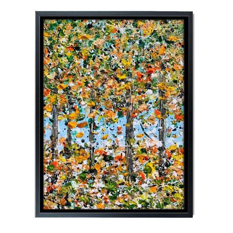 Trees In Autumn Canvas Print Trees In Autumn Canvas Print wall art product Charlotte Anna Reed