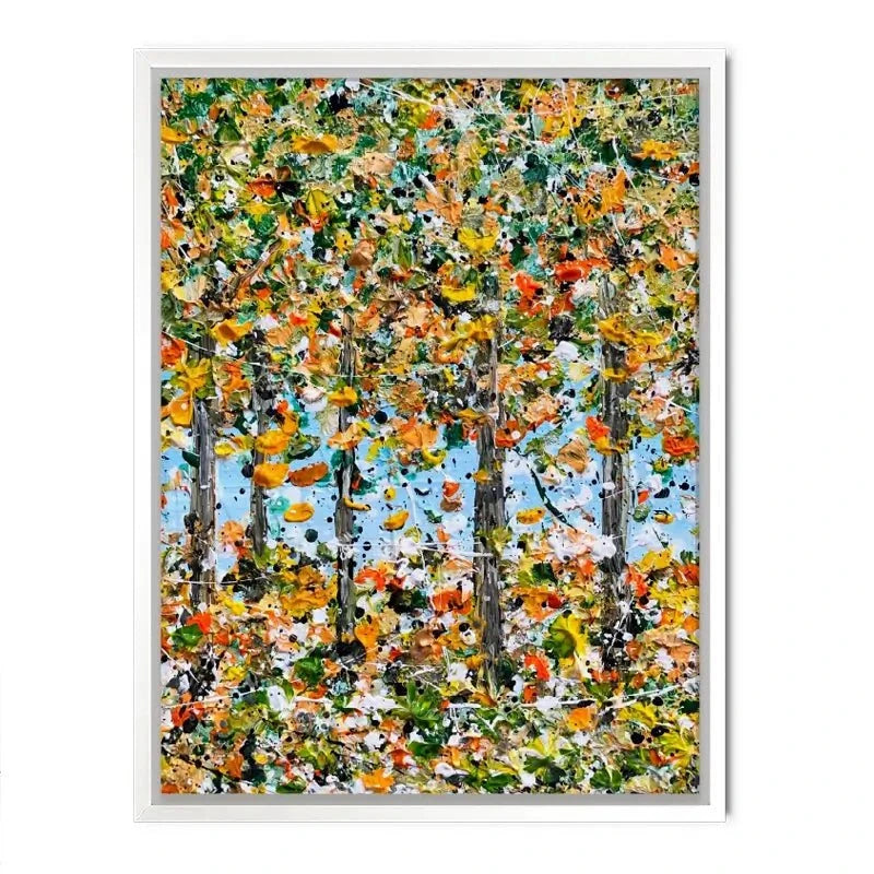 Trees In Autumn Canvas Print Trees In Autumn Canvas Print wall art product Charlotte Anna Reed