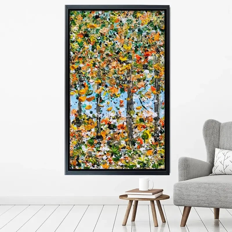 Trees In Autumn Canvas Print Trees In Autumn Canvas Print wall art product Charlotte Anna Reed