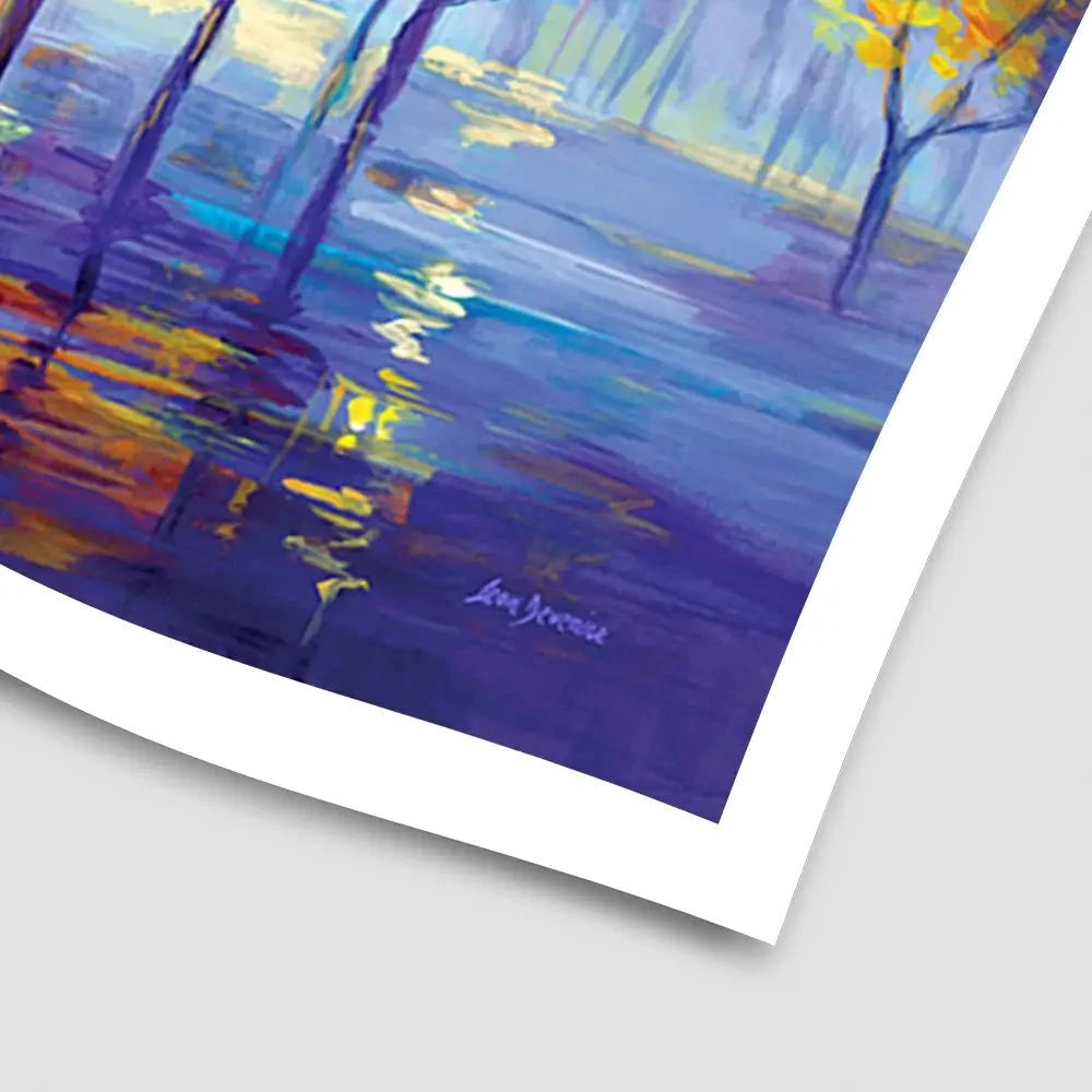 Trees Of Dreamy Nights Art Print Trees Of Dreamy Nights Art Print wall art product Leon Devenice