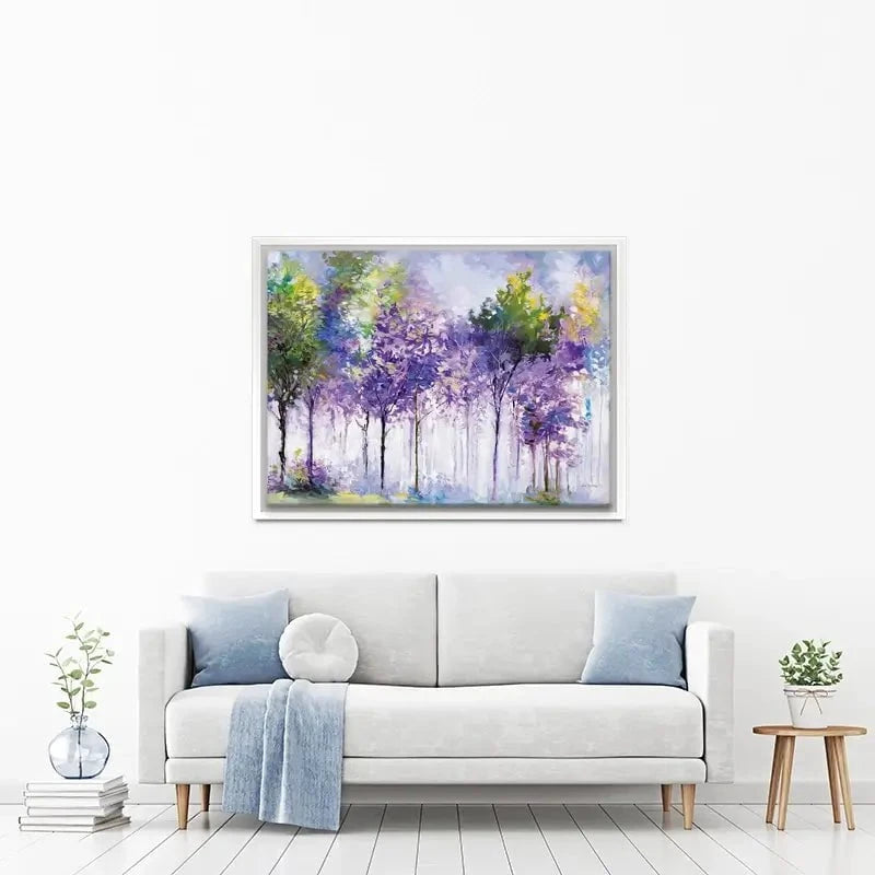 Trees Quiet Reverence Canvas Print Trees Quiet Reverence Canvas Print wall art product Leon Devenice