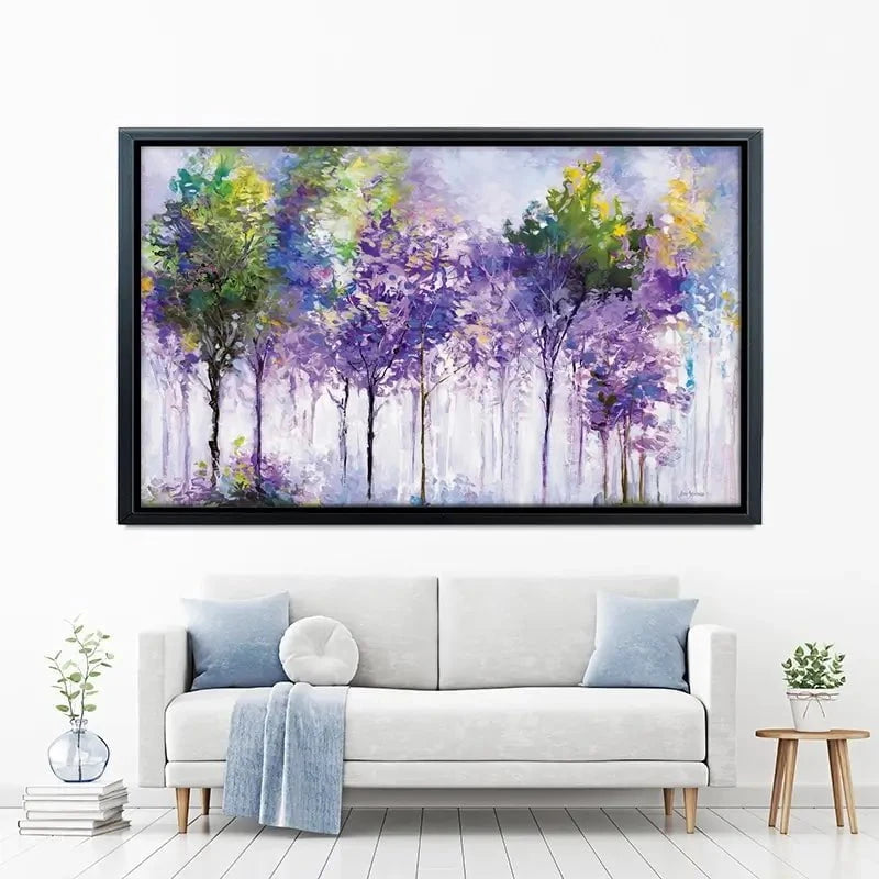 Trees Quiet Reverence Canvas Print Trees Quiet Reverence Canvas Print wall art product Leon Devenice