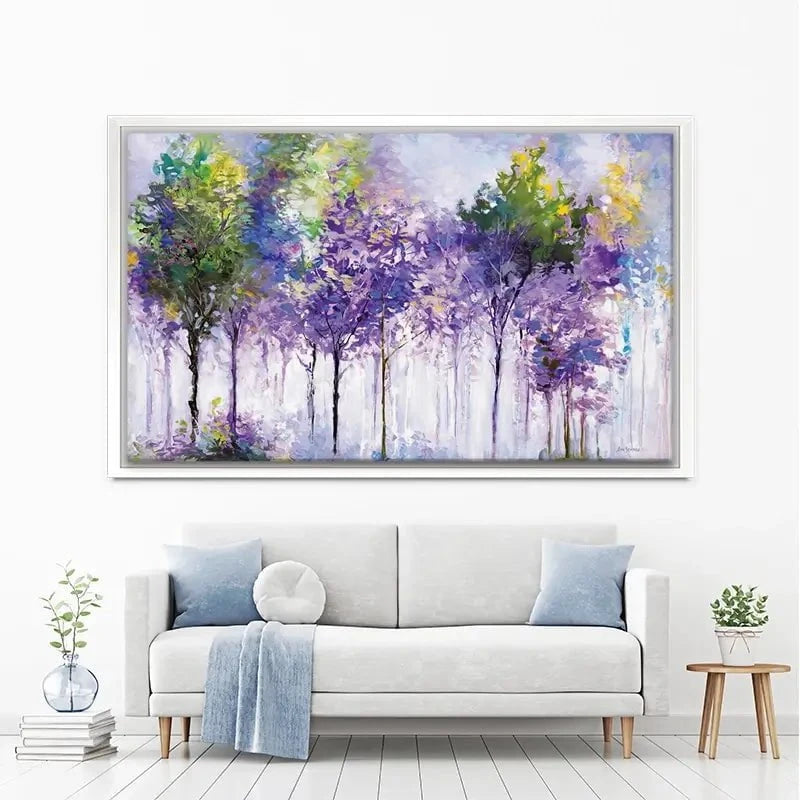 Trees Quiet Reverence Canvas Print Trees Quiet Reverence Canvas Print wall art product Leon Devenice