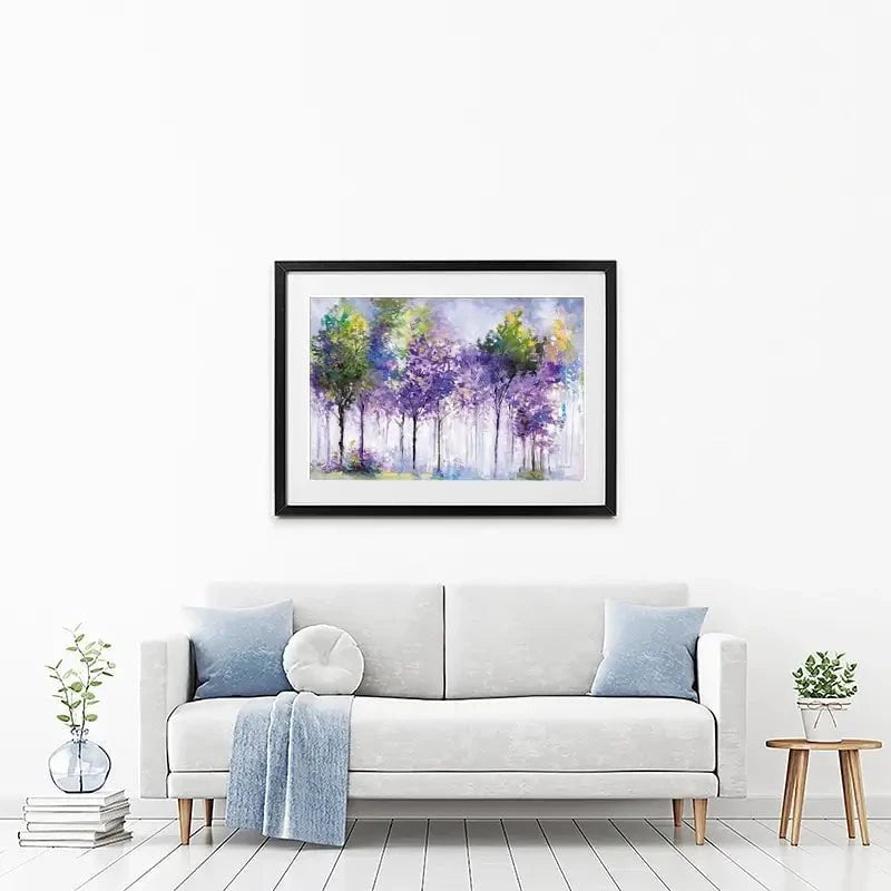 Trees Quiet Reverence Framed Art Print Trees Quiet Reverence Framed Art Print wall art product Leon Devenice