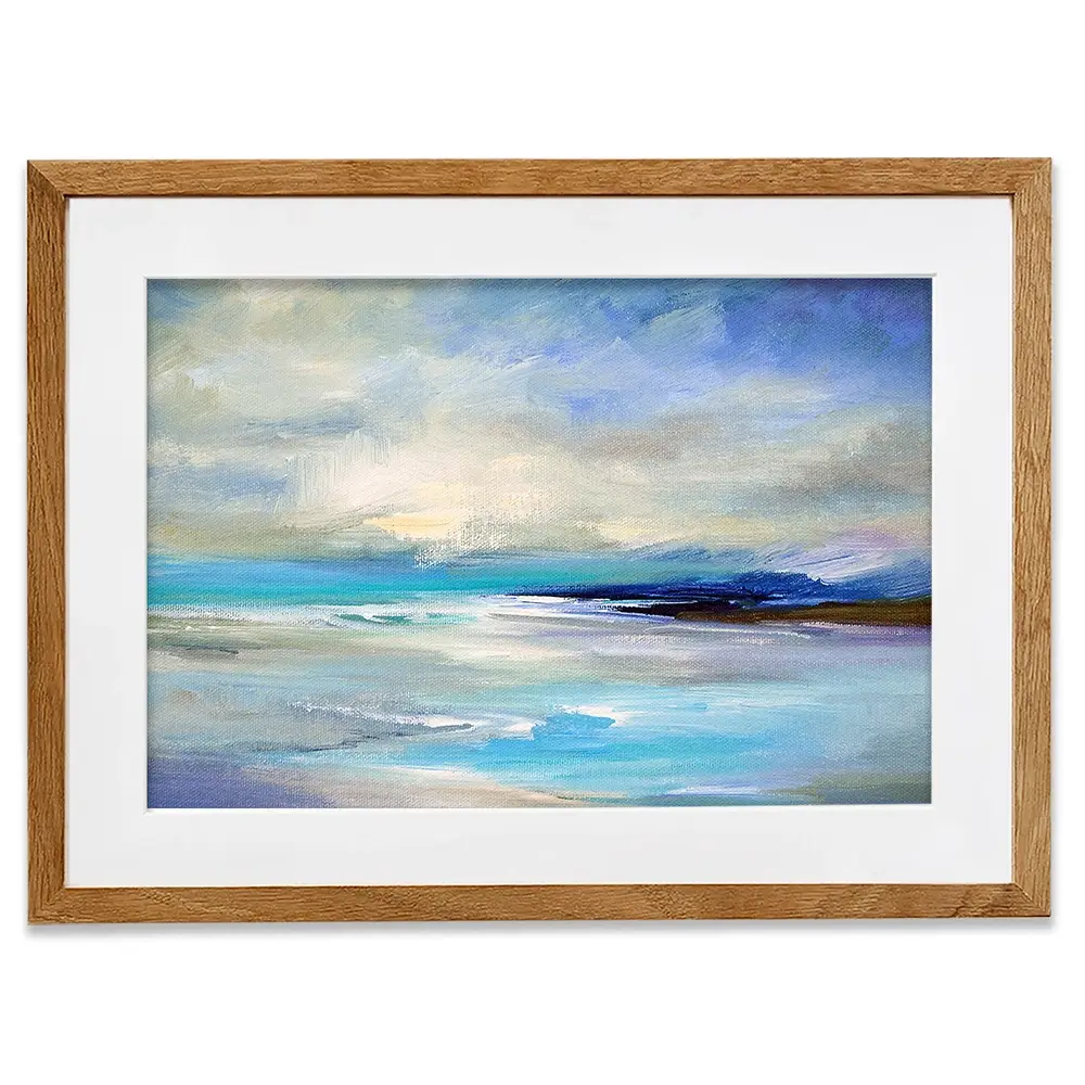 Tropical Bay Framed Art Print Tropical Bay Framed Art Print wall art product Sheila Finch