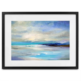 Tropical Bay Framed Art Print Tropical Bay Framed Art Print wall art product Sheila Finch