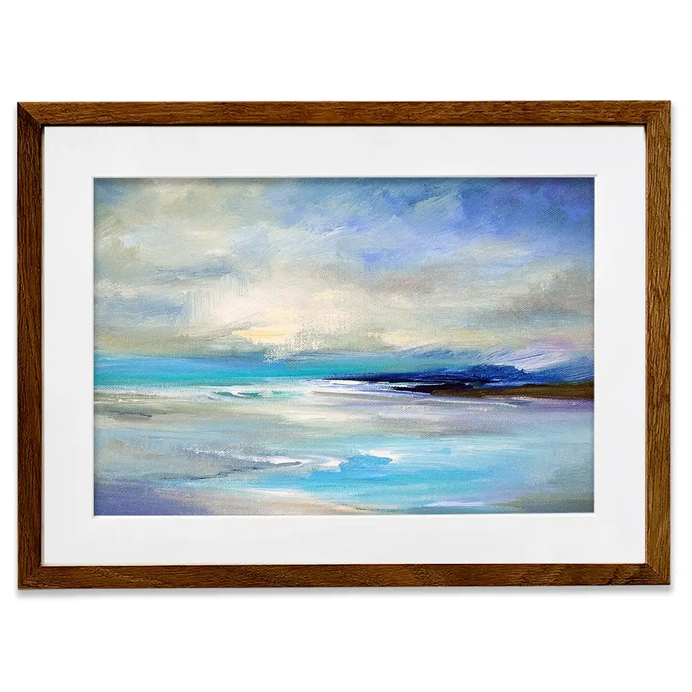 Tropical Bay Framed Art Print Tropical Bay Framed Art Print wall art product Sheila Finch