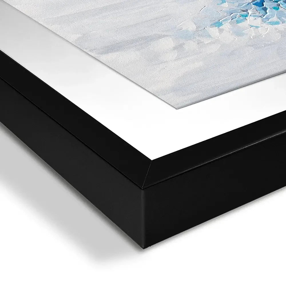 Tumbling Blue Abstract Framed Art Print Tumbling Blue Abstract Framed Art Print wall art product Olga Tkachyk