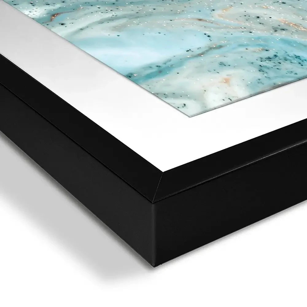 Turquoise Marble Framed Art Print Turquoise Marble Framed Art Print wall art product CARACOLLA / Shutterstock