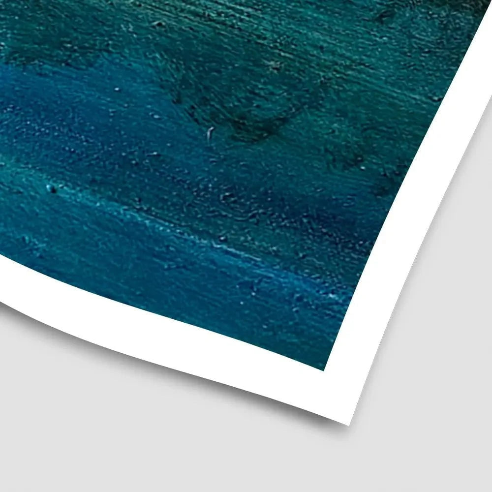 Turquoise Sea And Sky Art Print Turquoise Sea And Sky Art Print wall art product Craig Askew