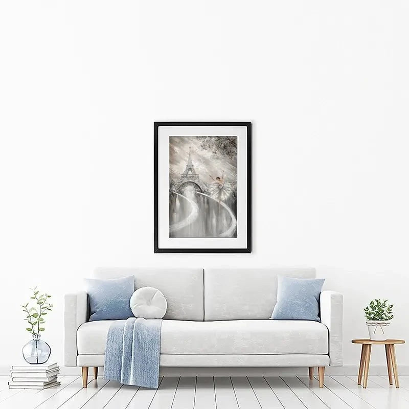 Tutu Twirl Framed Art Print Tutu Twirl Framed Art Print wall art product Isabella Karolewicz