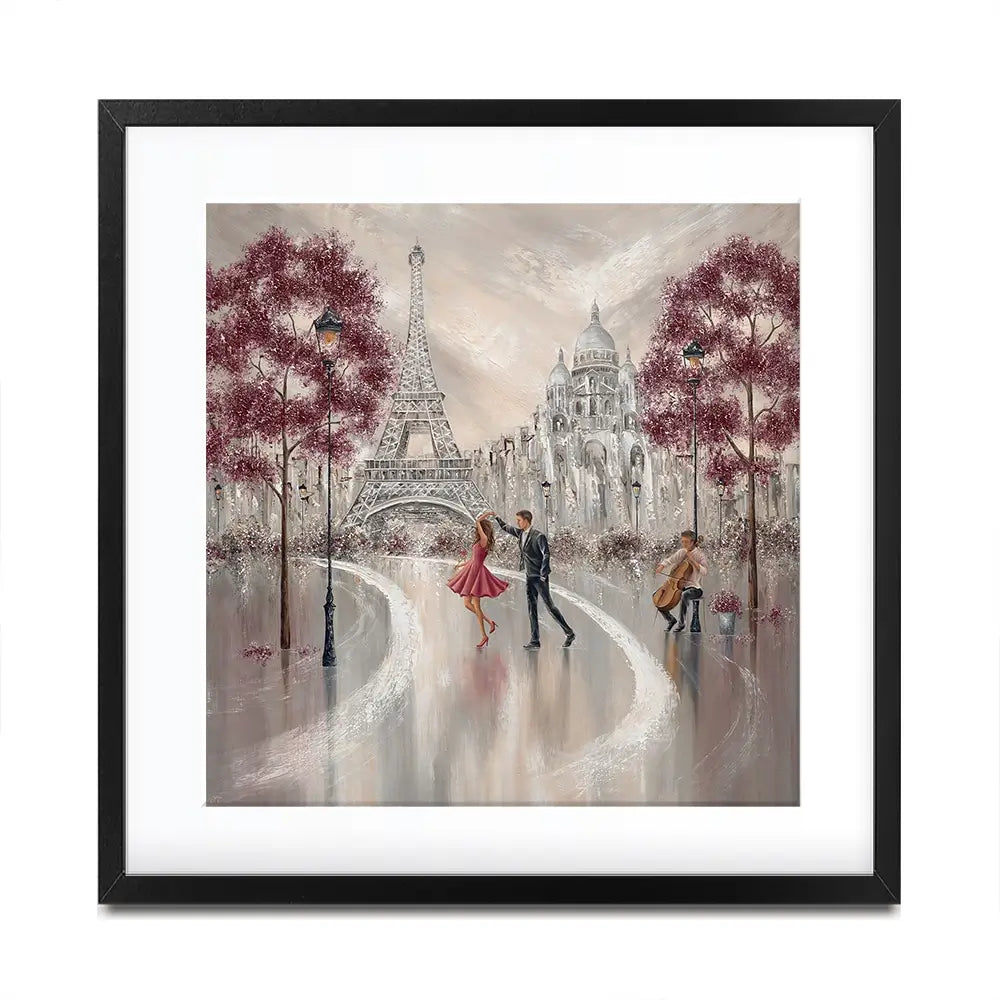 Twirl Paris Dance Square Framed Art Print Twirl Paris Dance Square Framed Art Print wall art product Isabella Karolewicz