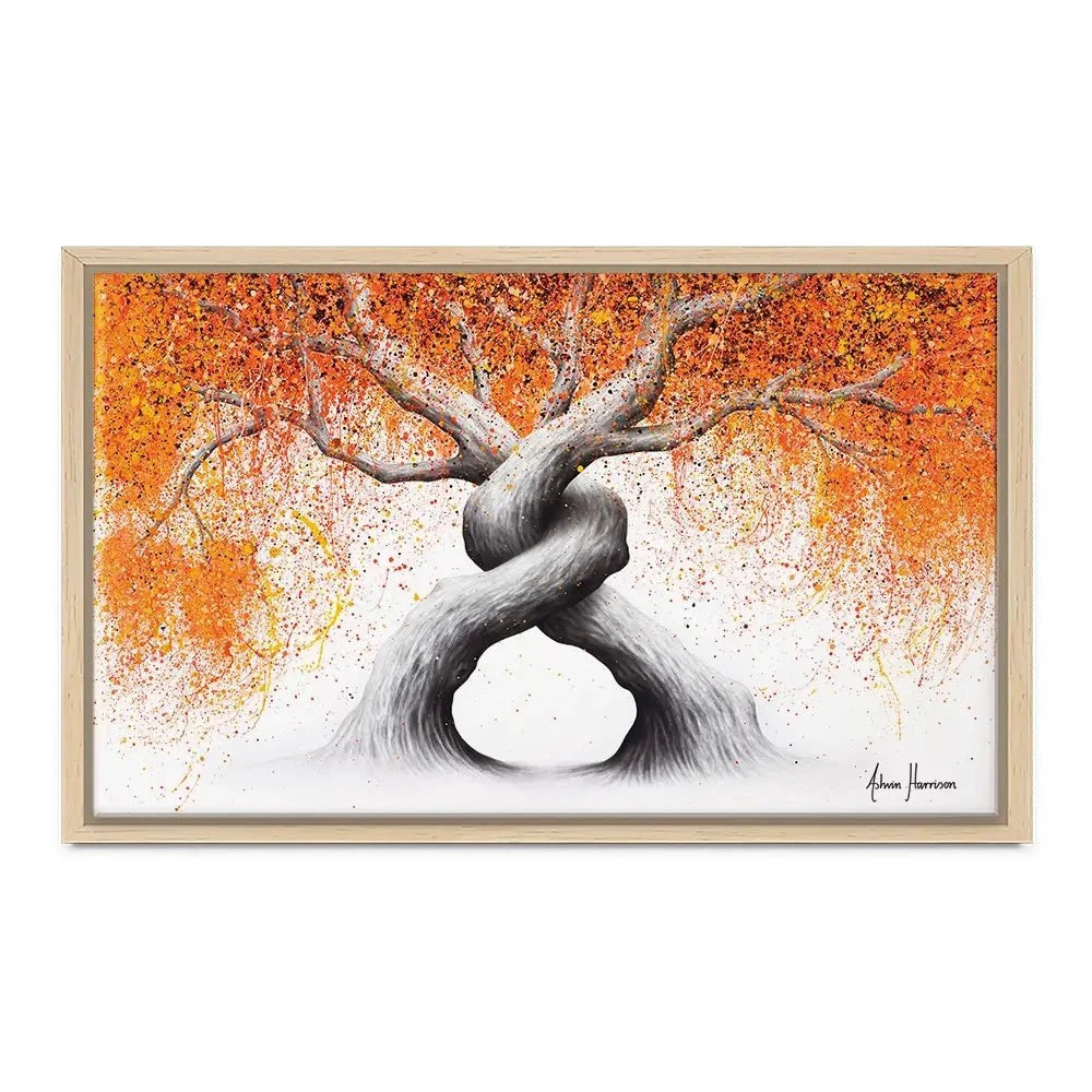 Twisting Love Trees Canvas Print Twisting Love Trees Canvas Print wall art product Ashvin Harrison