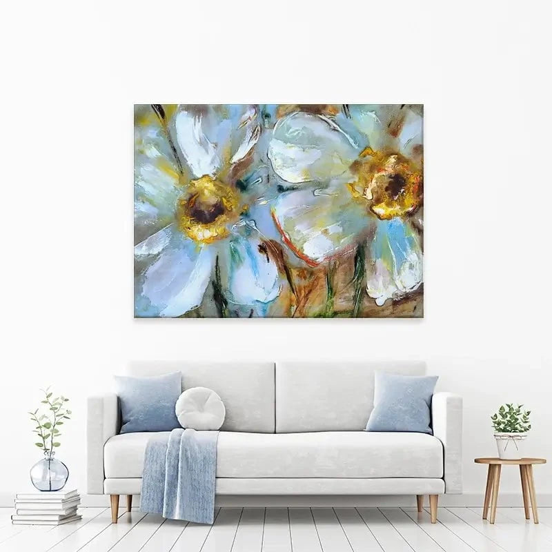 Two Daisies Canvas Print Two Daisies Canvas Print wall art product Ingaga / Shutterstock