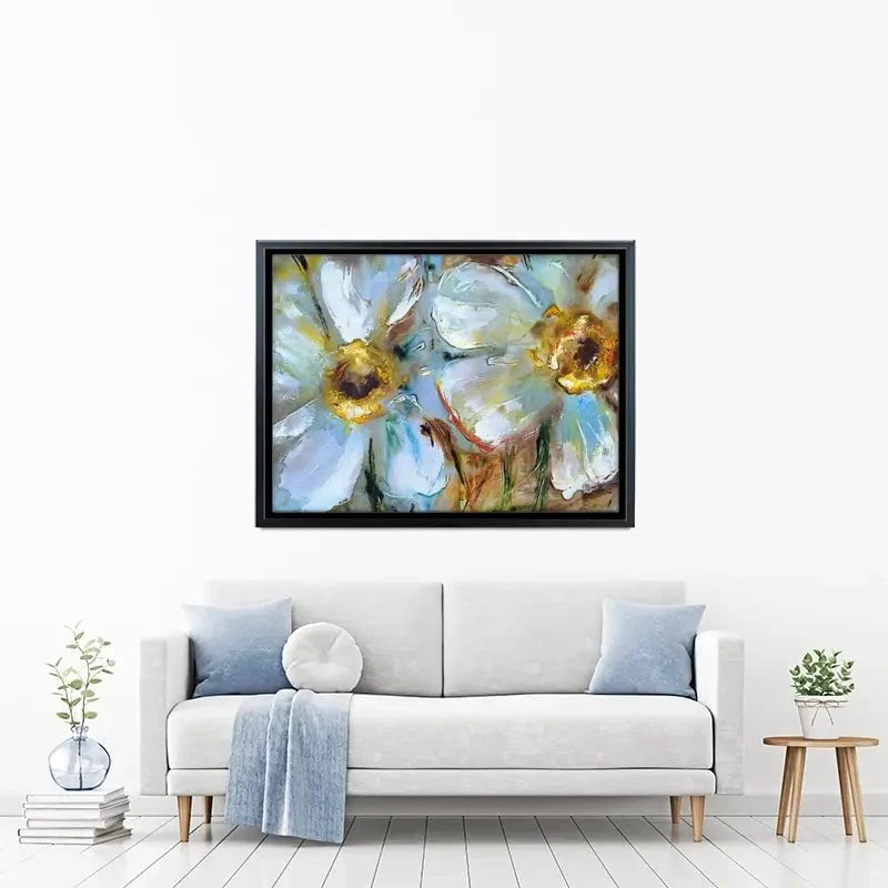 Two Daisies Canvas Print Two Daisies Canvas Print wall art product Ingaga / Shutterstock