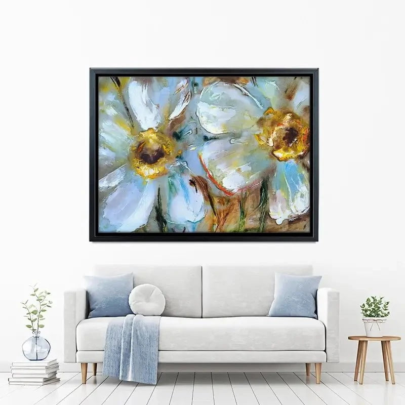 Two Daisies Canvas Print Two Daisies Canvas Print wall art product Ingaga / Shutterstock