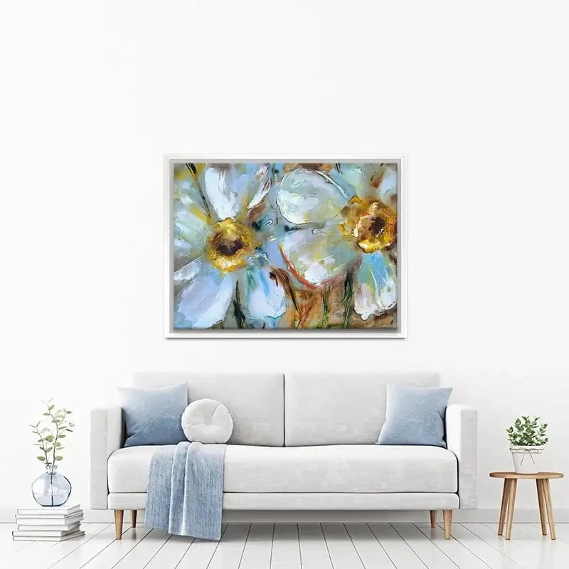 Two Daisies Canvas Print Two Daisies Canvas Print wall art product Ingaga / Shutterstock