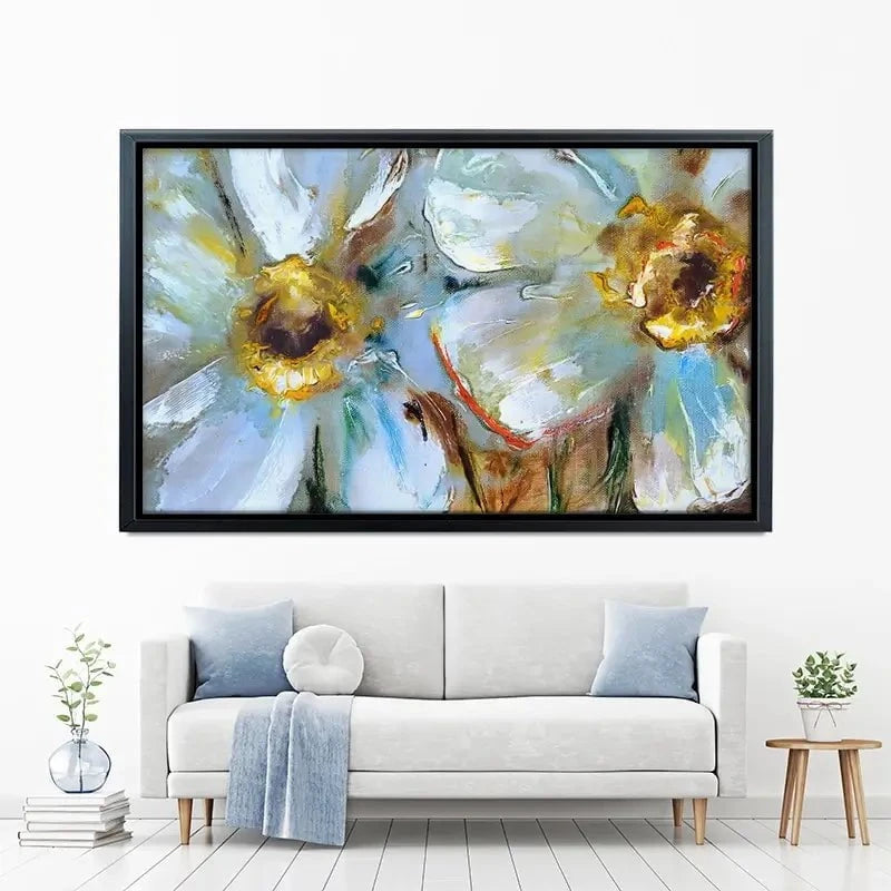 Two Daisies Canvas Print Two Daisies Canvas Print wall art product Ingaga / Shutterstock